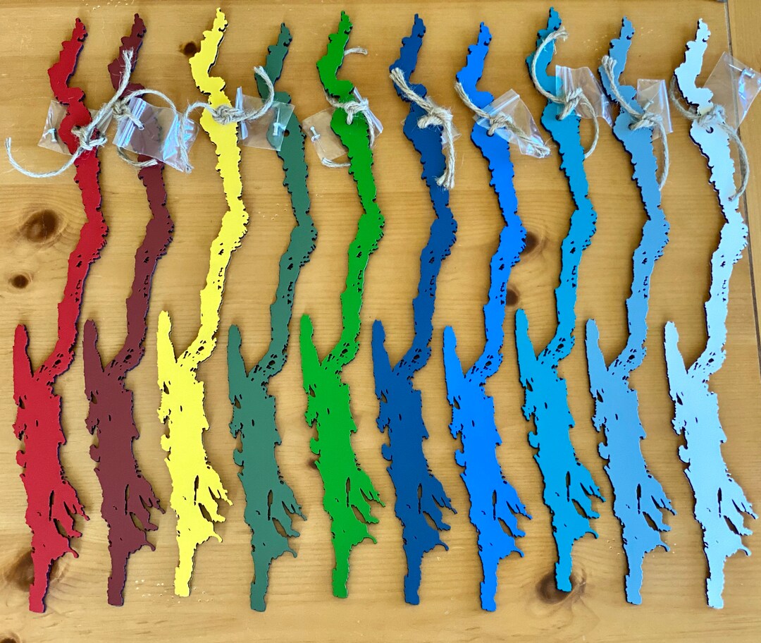 2ft Painted Lake George Silhouette - Etsy