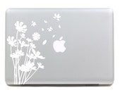 Beautiful flowers Macbook Stickers Mac Decals laptop decal Macbook Decals,macbook decal sticker,macbook pro sticker,stickers macbook