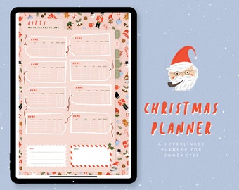 Christmas Digital Planner | GoodNotes