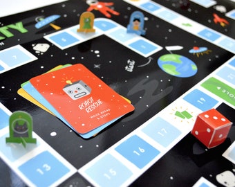 Save Marty The Martian | Board Game | Downloadable File | DIY