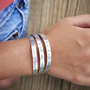 Bible Verse Quote Bracelet, It Is Well With My Soul image 6