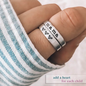 Mama Ring, Grandma Jewelry, Mother's Day Gifts for Mom image 1