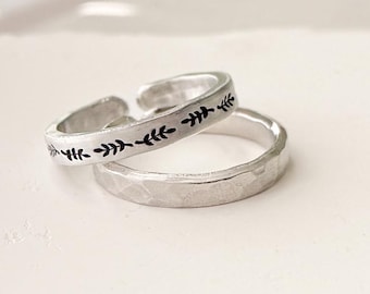Leaf Ring, Fall Jewelry, Hypoallergenic, Nature Lover Gifts, Granola Girl Jewelry