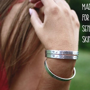 Bible Verse Quote Bracelet, It Is Well With My Soul image 5