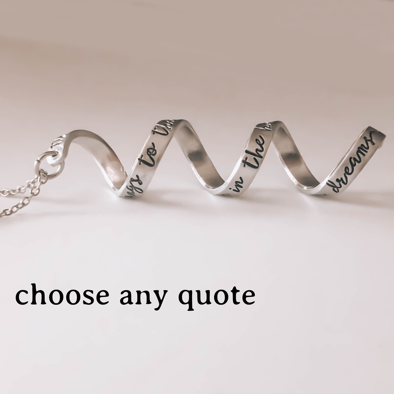 Personalisierte Spruch Halskette Halsketten für Frauen Etsy