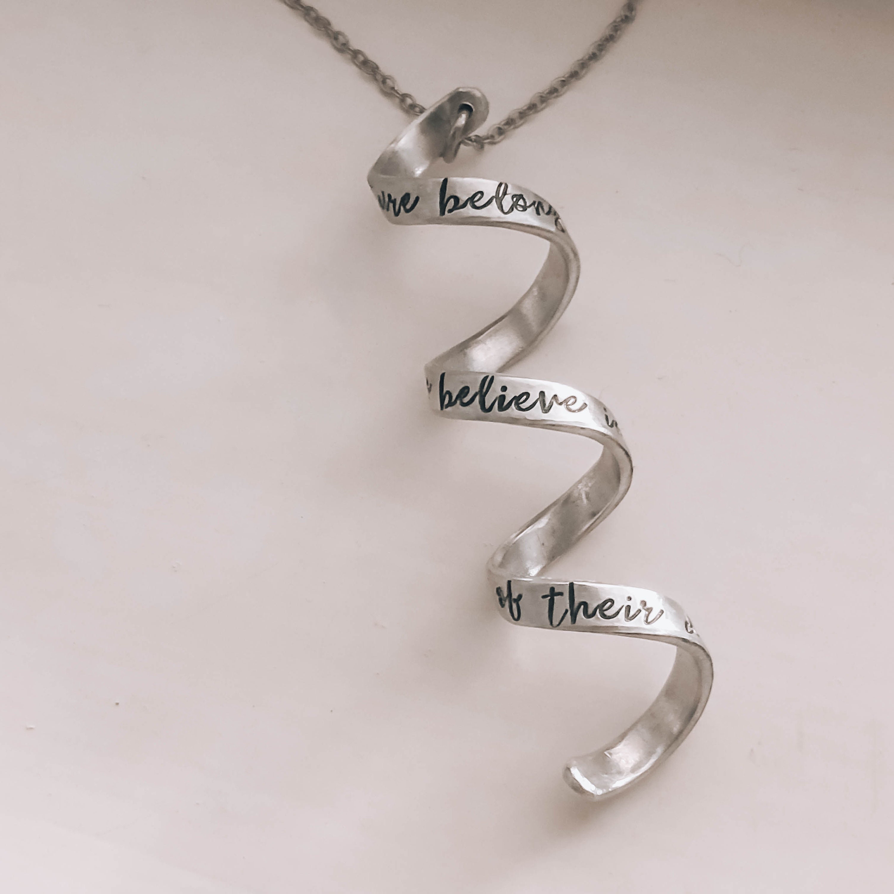 Personalisierte Spruch Halskette Halsketten für Frauen Etsy