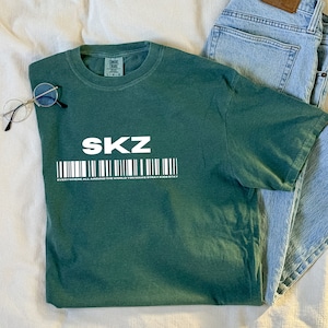 Stray Kids Barcode Tshirt || SKZ Everywhere All Around the World
