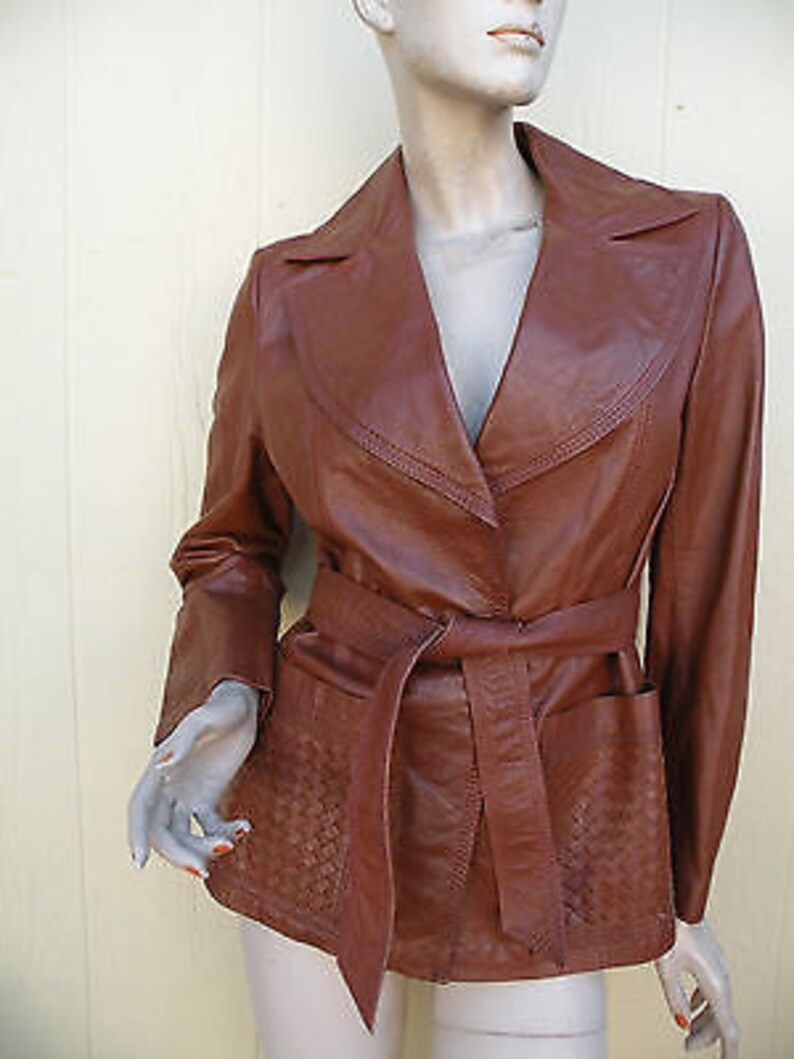 Clearance Vintage 70s Wilsons Leather Jacket Size Medium Great Deal