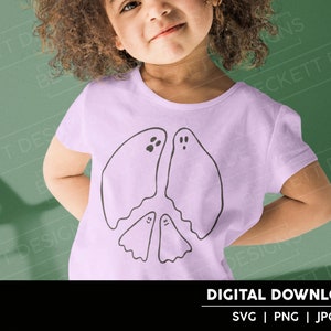 T-shirt Spark In The Dark Peace Sign - Taille S Femme - Gris - Coton - Occasion Très Bon état