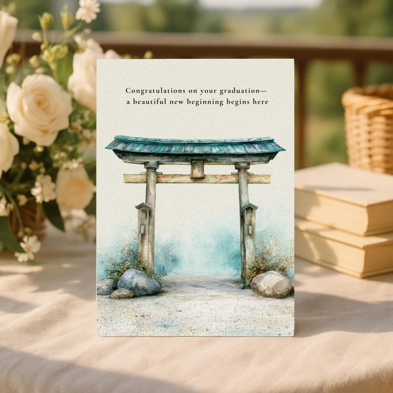 Graduation Greeting Card Printable, Inspirational Grad Card New ...
