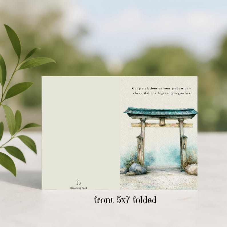 Graduation Greeting Card Printable, Inspirational Grad Card New ...