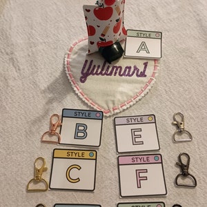 Asthma inhaler Holder case Embroidered Handmade /Gift