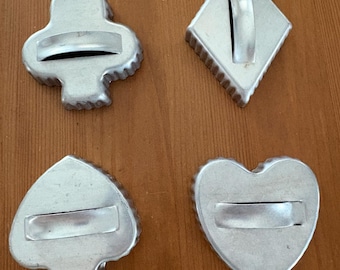 Vintage  variety of Tin Cookie Cutters, Antique Cookie Cutters, Antique Tin Cookie Cutters