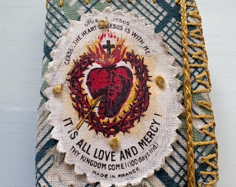 Vintage Catholic Pocket Shrine