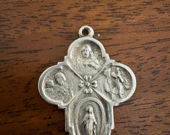 Vintage 4 Way Cross Medal