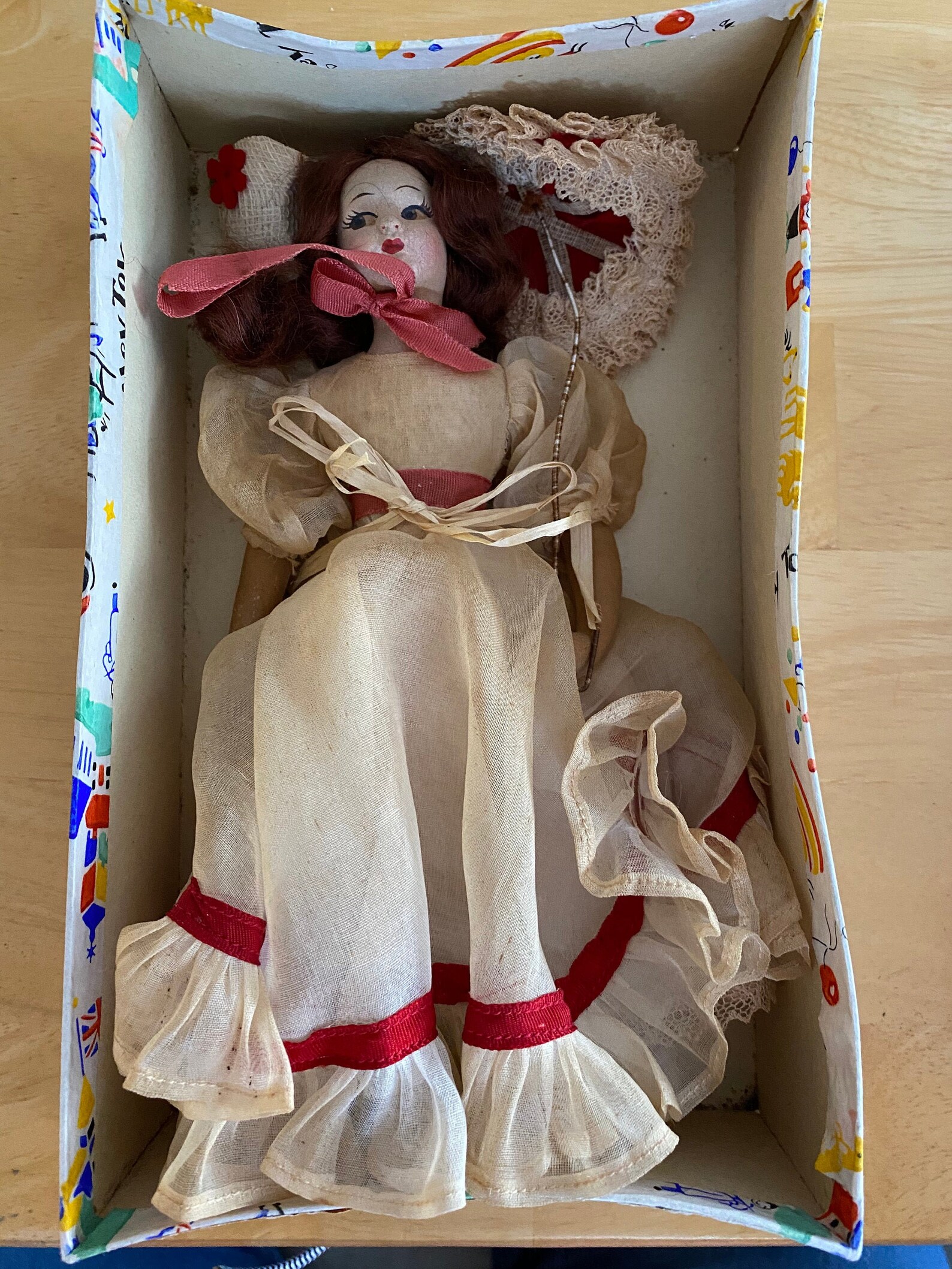 Vintage Chad Valley Toys Hygienic Textile Toys Costumed Doll Etsy