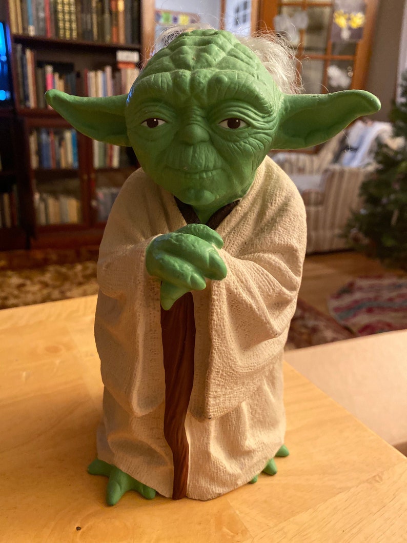 Vintage Kenner 1981 Star Wars Yoda Rubber Hand Puppet Etsy