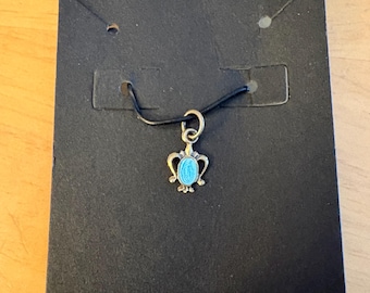 Mini Sterling Silver Pendant or Charm