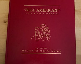 first tobacco company Vintage Book, 