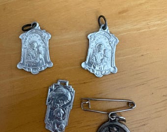 Lot 4 Saint Joseph Vintage Religious Medals