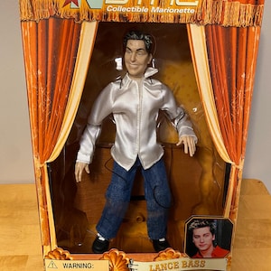 Vintage Lance Bass NSync Collectible Marionette Doll