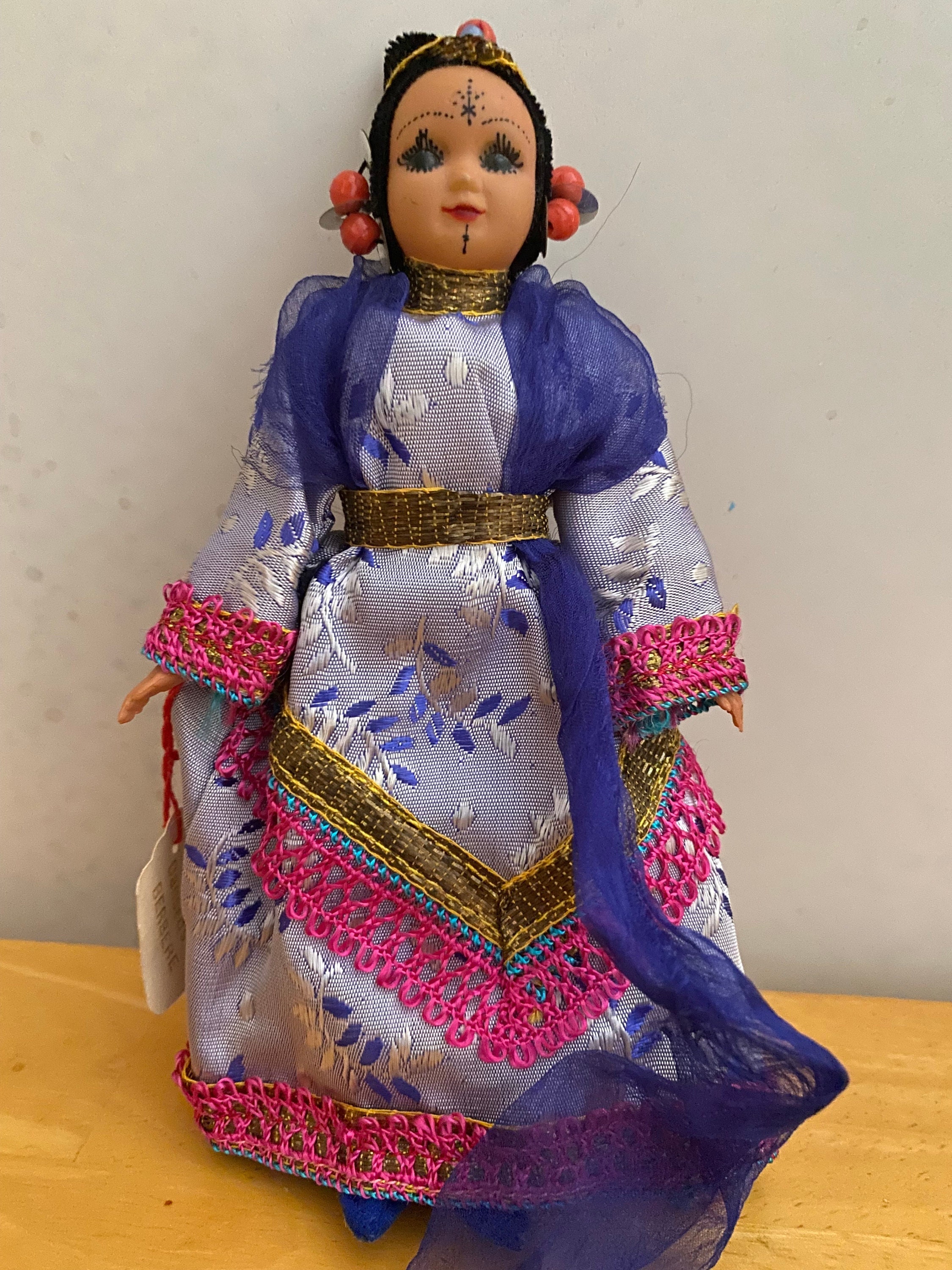 merveille femme 1984 poupée 12 pièces avec mode Maroc