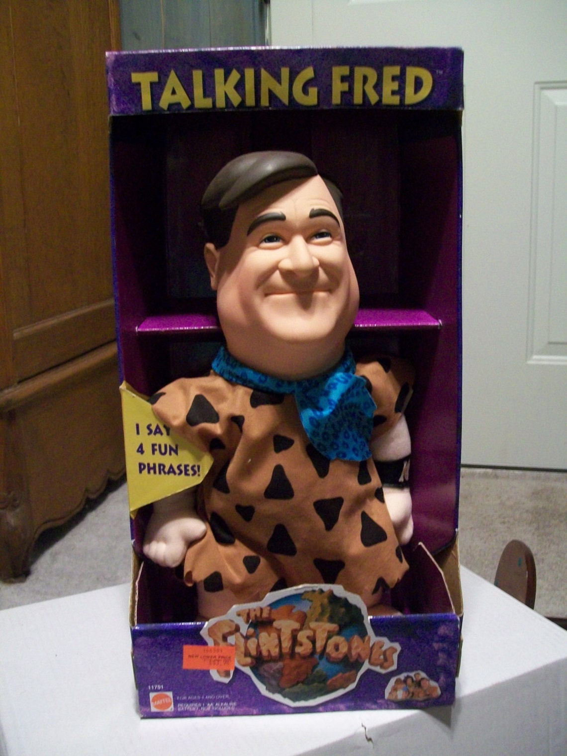 fred flintstone doll 1960