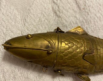 Antique Articulating Silver Fish Besamim or Spice Box, Judaica - Etsy