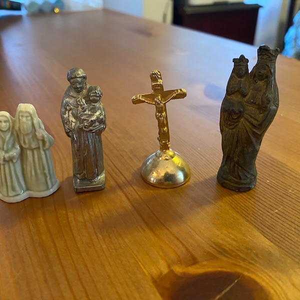 Miniature Religious Statues Etsy