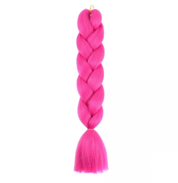Fuchsia Pink 24 Jumbo Africa Braid Cornrow Hair - Etsy Israel Fuchsia Pink 24 Jumbo Africa Braid Cornrow Hair - Etsy Israel