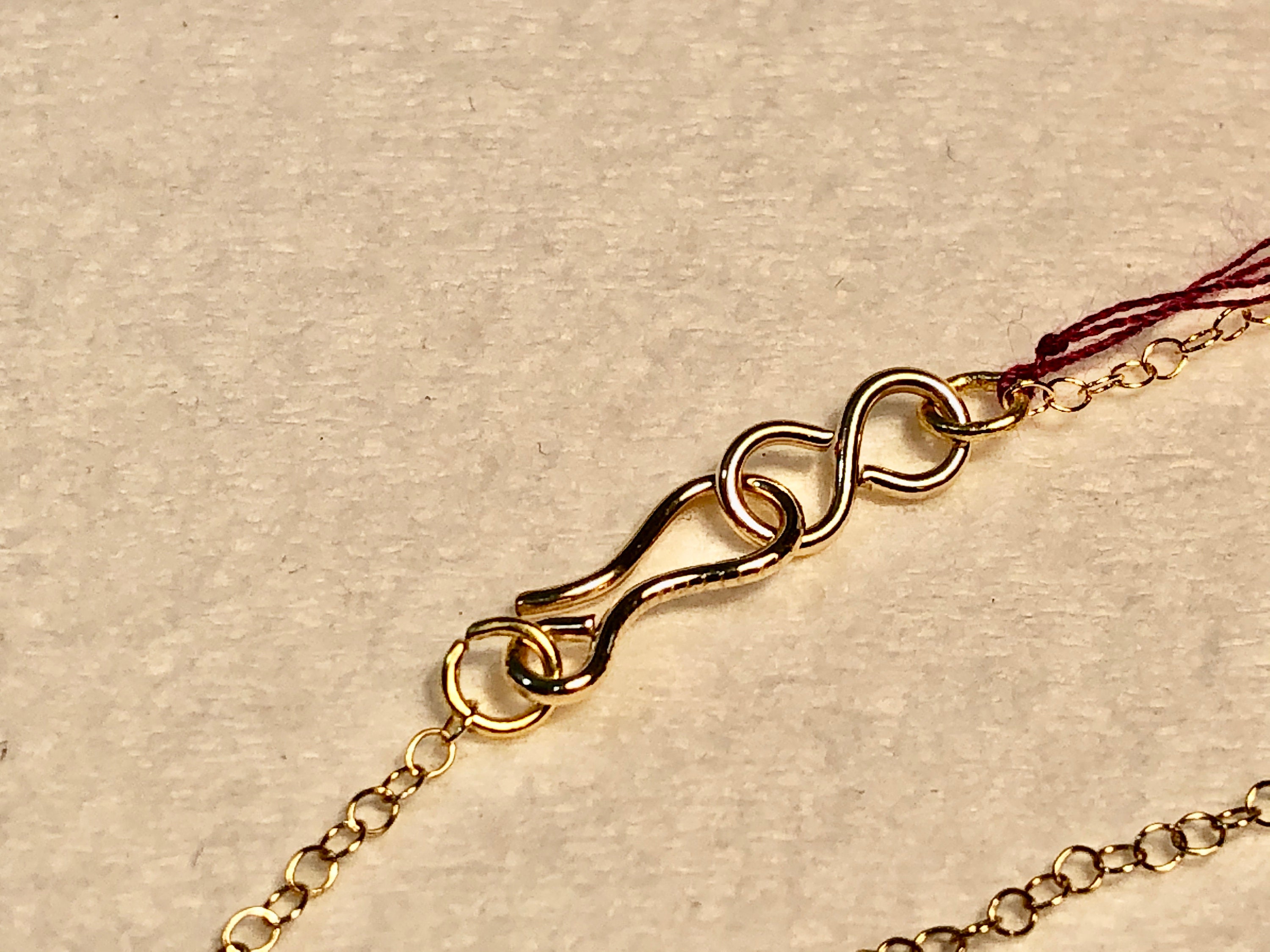 Download SJC10397 - Handmade gold color necklace with pearl beads ...