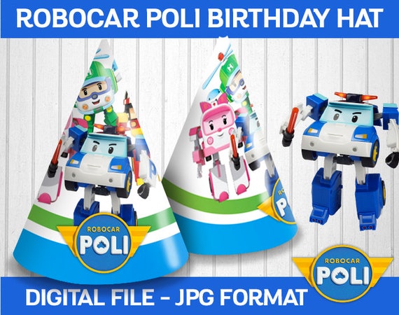 papercraft robocar poli