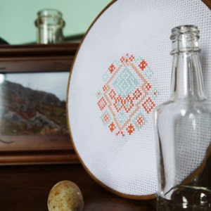 MaryAnn - Geometric Cross Stitch Pattern - Digital Download