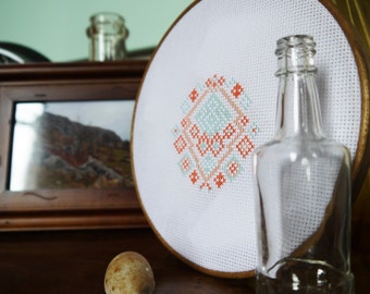 MaryAnn - Geometric Cross Stitch Pattern - Digital Download