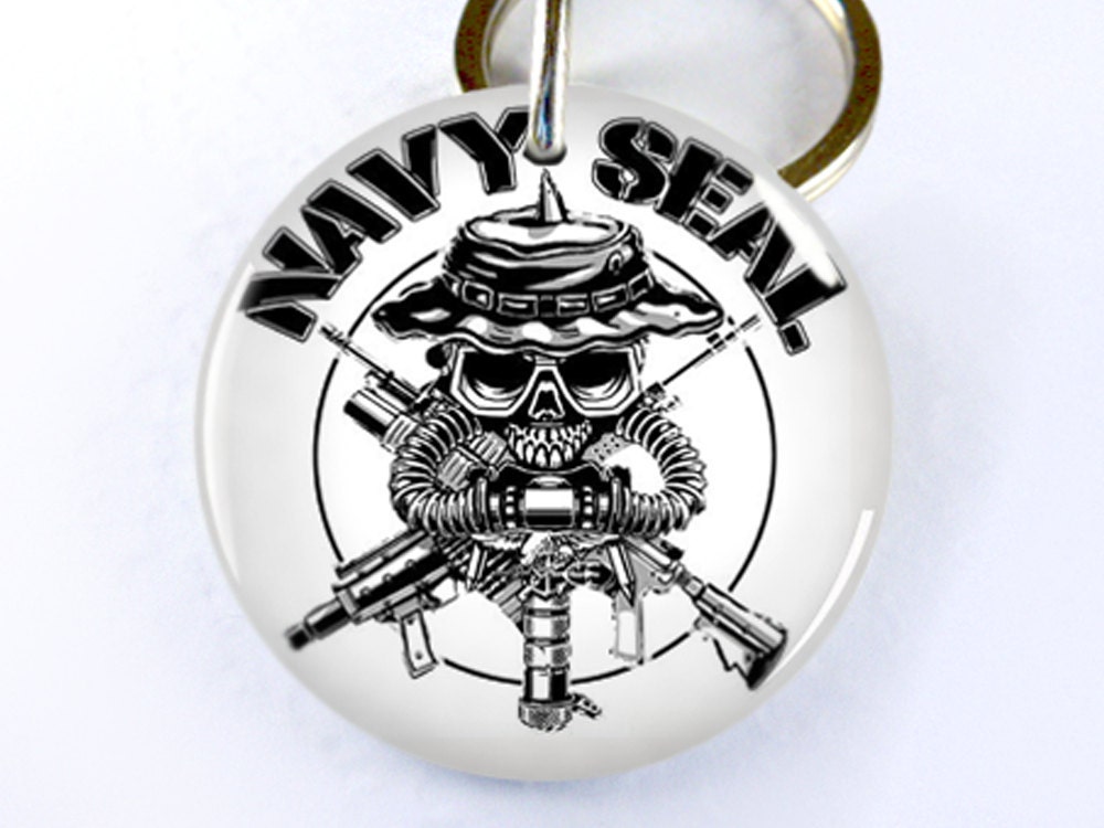 Military Navy Seal Skull Custom ID Tags for dogs and cats Etsy