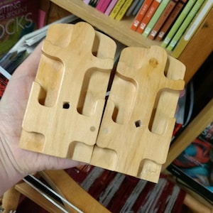 Double or Second Heddle Blocks, for Kromski Harp Forte Rigid Heddle Loom