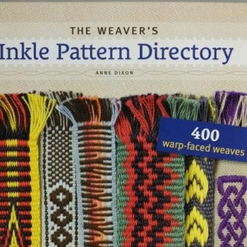 Bookthe Weavers Inkle Pattern Directory by Anne Dixon Etsy