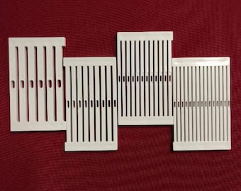 Variable Dent Reed Sections for Cricket and Flip Schacht Looms