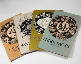 Spinning Books by Bette Hochberg, Spin Span Spun, Fiber Facts, Handspindles, Handspinner's Workbook