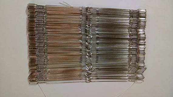 Inserted Eye Weaving Heddles, Metal, 9.5