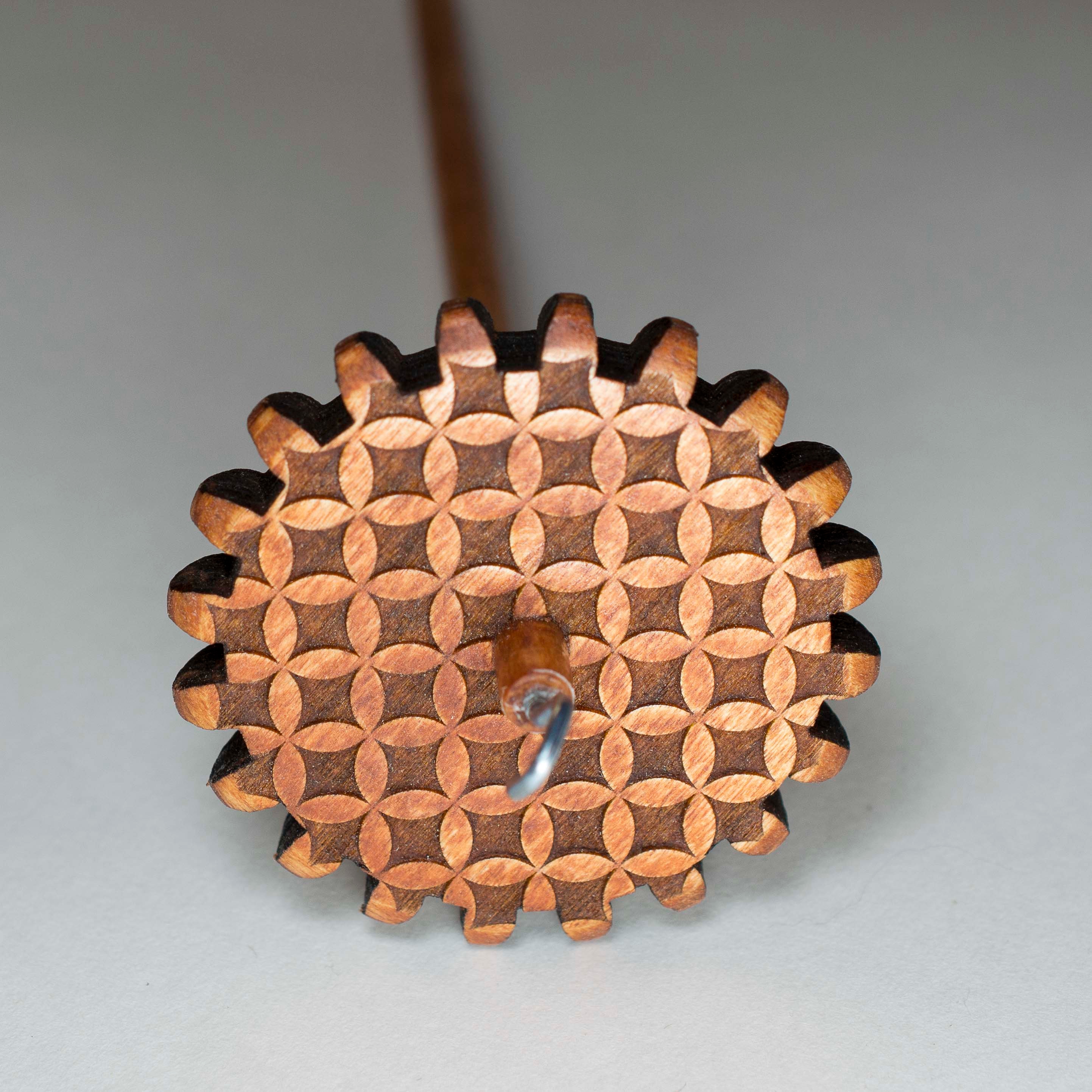 Snyder Gear Spindles in Various Sizes and Designs Mandala - Etsy