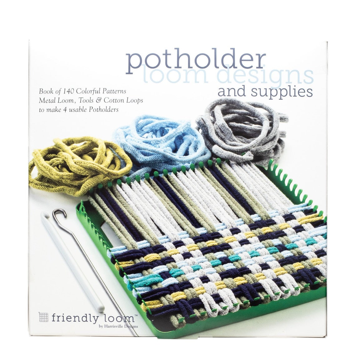 Potholder Loom Kit with Designs Book Loom and Supplies Etsy