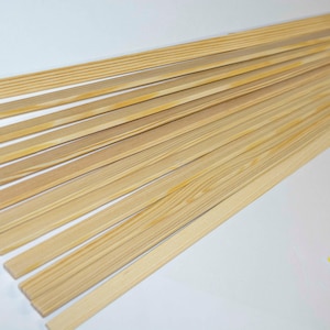 Kromski Warp Sticks, 1 dozen warp sticks that work with any brand loom of the correlating size, to organize your warp during weaving