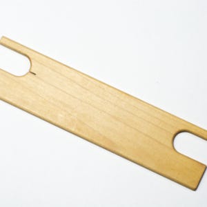 Small 6&quot; Backstrap/Belt Shuttle Beater, lightweight, minimalistic, weaving shuttle.