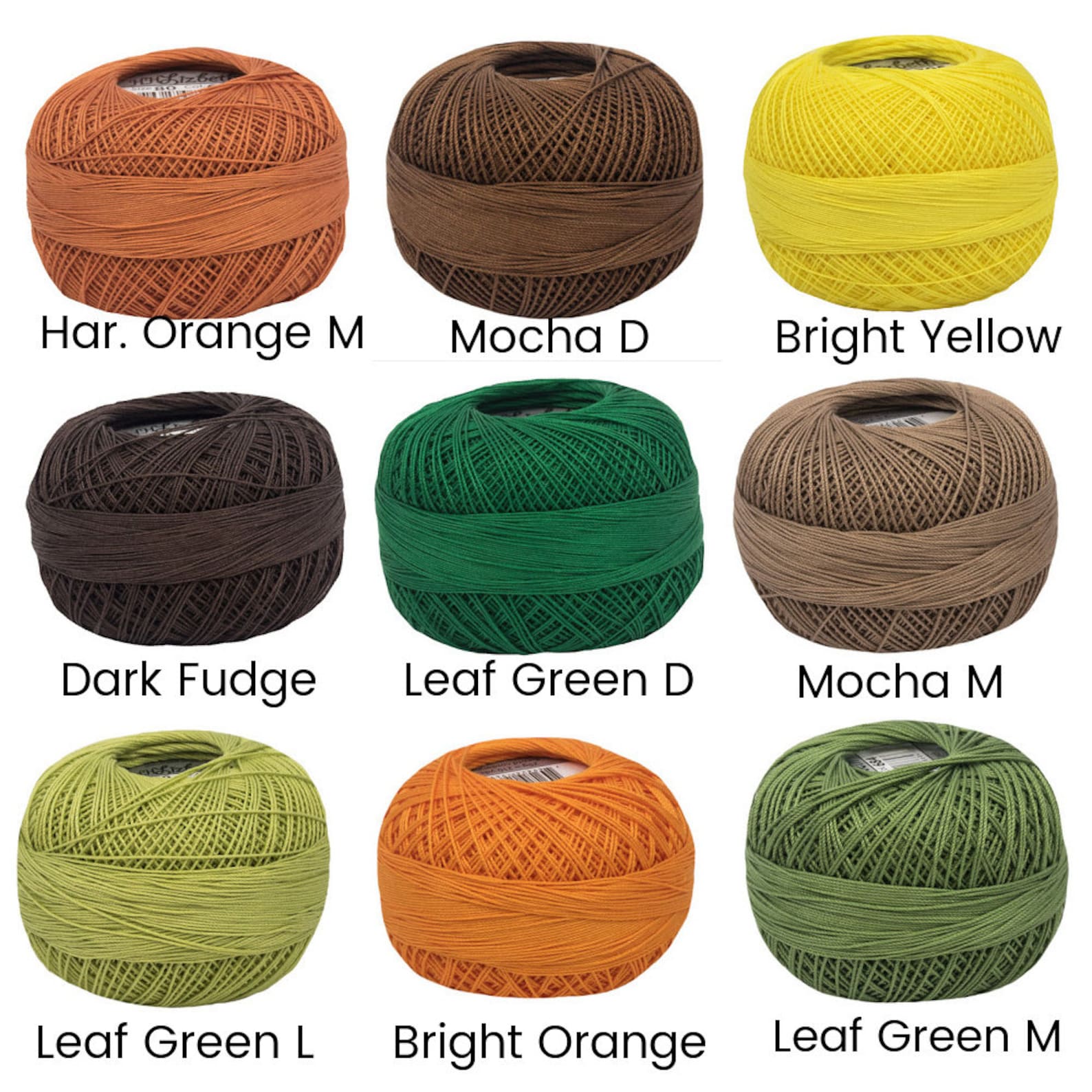 Lizbeth Tatting Thread Size 10 Cotton Bobbin Lace Thread 25 Etsy