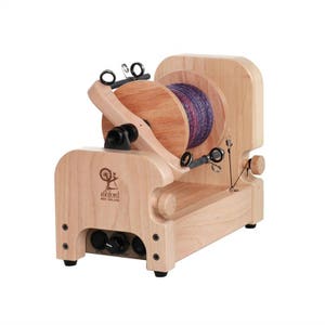 Ashford E-spinner 3 - Updated Electric Spinning Machine for making yarn. Spin without treadling, fast or slow, and ply with ease!