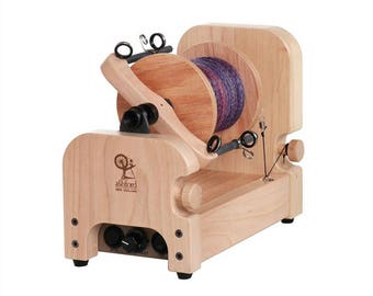 Ashford E-spinner 3 - New, Updated Electric Spinning Machine for making yarn. Spin without treadling, fast or slow, and ply with ease!