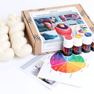 Ashford Starter Dye Kit, Wool Dyeing Kit image 1