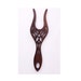 Wooden Lucet, Filagree Lucet, Braiding and cordmaking tool, Renaissance craft tool in Rosewood 