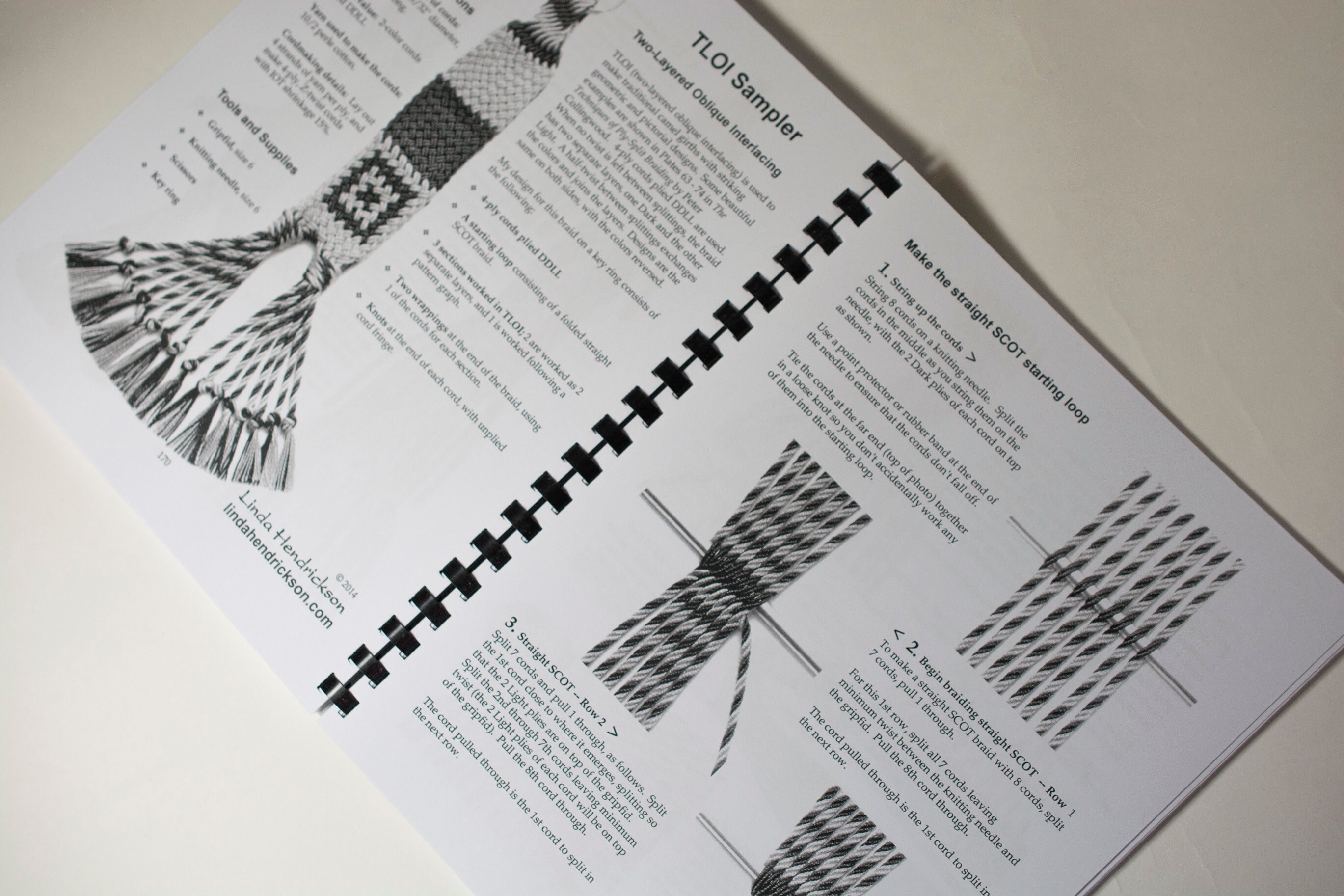 Book: Ply-split Braids & Bands, by Linda Hendrickson - Etsy